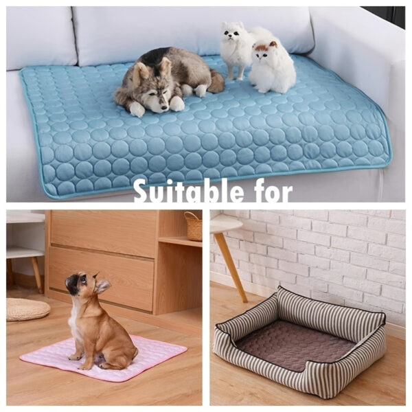 Dog Cooling Mat Summer Pets Cold Bed Extra Large For Small Big Dogs Pet Accessories Cat Durable Blanket Sofa Cat Ice Pad Blanket Pet Products 2XL150*100cm - Image 10