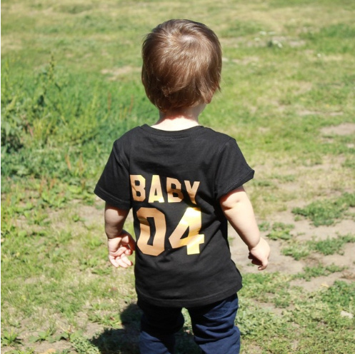Parent-child Short-sleeved T-shirt Family Top - Image 9